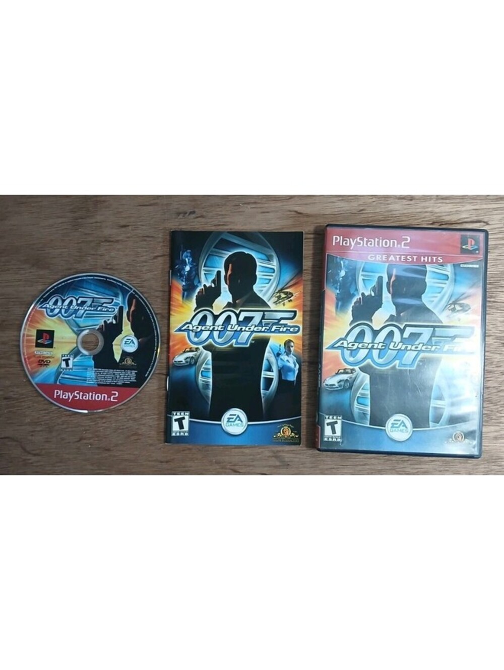 James Bond 007 - Agent Under Fire PS2 - Sony PlayStation 2 - 2001 - Complete VGC